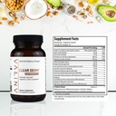 Klar hud supplement med zink & probiotika til voksne - Understøtter Hormonal Acne, breakouts & Rosacea - Acne piller til Clearer Complexion - Anirva ClearDerm