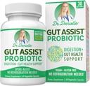 Gut Assist Probiotic - Probiotika for kvinder og mænd, Voksne af Dr. Danielle - Hylde Stable Probiotic Supplement - Ingen køling nødvendigt - Bacillus - 60 kapsler