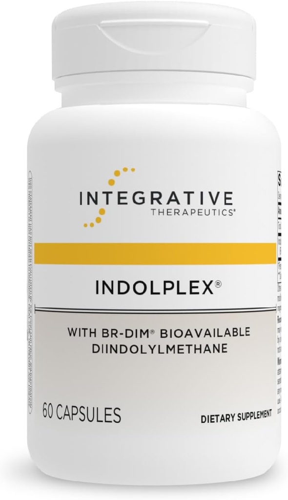 Integrativ terapi Indolplex - 240mg Biotilgængelig DIM for Hormone Balance Support * - Understøtter østrogen Metabolisme * - Gluten- Free & Dairy- Free - 60 kapsler (30 Servere)