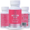 Premium Prenatal & Postnatal Vitaminer: Folate, DHA, Cholin, Iron, B12, Multivitamin & Probiotika, Understøtter Føtal Brain Development, Graviditet & Postpartum Sundhed, Vegan, Non- GMO, Gluten- Free, 30 dage