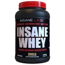 Insane Labz Insane Whey, 100% Muscle Building Whey Protein, BCAA Amino Profile, Mass Gainer, Meal Erstatning (Vanilla, 30 Servere)