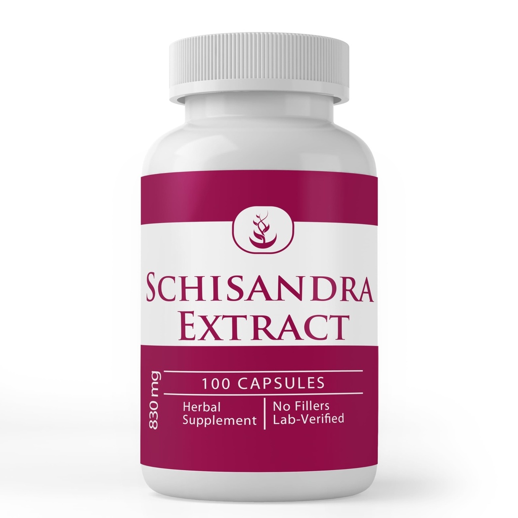 PURE ORIGINAL INGREDIENTS Schisandra Extract, (100 Capsules) Always Pure, No Additives Or Fillers, Lab Verified