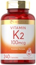 Carlyle Vitamin K2 Supplement 100 mcg