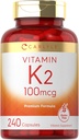 Carlyle Vitamin K2 Supplement 100 mcg