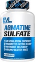 Evolution Nutrition Agmatine Sulfate Nitrogenoxid Kapsler - Høj styrke Agmatine Sulfate Nitrogenoxid Supplement for høj intensitet Pumper Muskelvækst Inddrivelse og ydeevne - 60 Servering