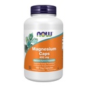 Now Foods Supplements, Magnesium 400 mg, Enzyme Funktion *, Nervesystemet Support *, 180 Veg Kapsler