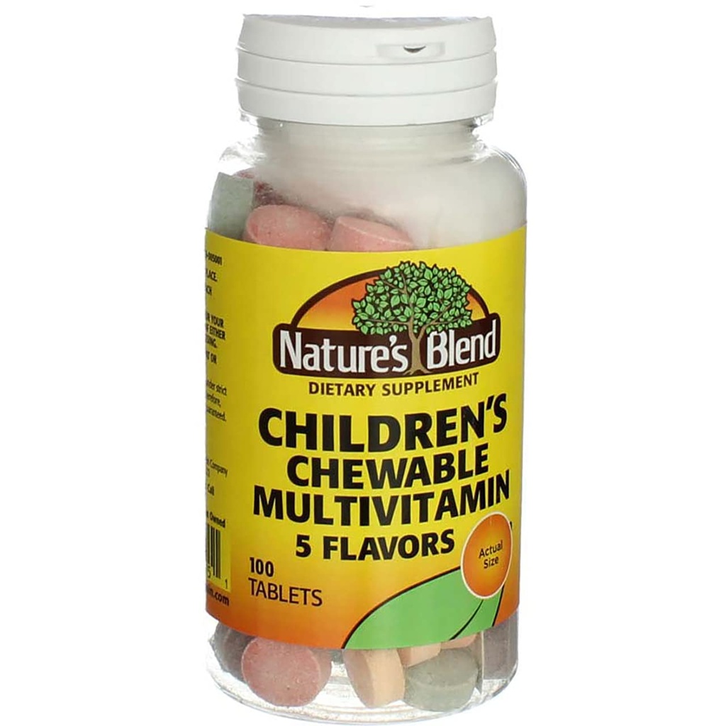 NAT B BARNEDRENS CHEWABLE 100