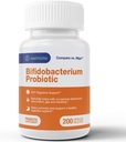 WELMATE Bifidobacterium - Probiotisk supplement - Understøtter Gut Health - immunforsvar - fordøjelsesmæssige enzymer - Gluten Free - Vegan - Mænd og kvinder Probiotiske - Værdi størrelse - 200 Tæl