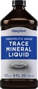 Piping Rock Trace Mineral Liquid Measures 124; 8 fl oz Measures 124; Therapeutic Grade Supplement Measures 124; Non GMO, Gluten Free
