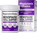 Lægens CHOICE Menopause Probiotisk supplement til kvinder - understøtter Hormonbalance, Hot Flashs, Night Sweats, Weight Management, Bloating & Gut Health - med Black Cohosh, Resveratrol + - 30ct