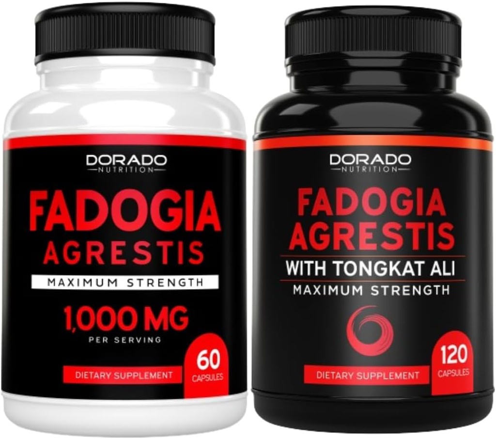 DORADO NUTRITION Fadogia Agrestis + Tongkat Ali - Mænds Health Bundle