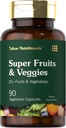 Tahoe Nutritionals Super Frugt og Veggies Kapsler 124; 90 Greve 124; Vegetarisk, Non- GMO og Gluten Free Supplement