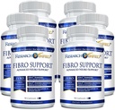 Forskning Verified Fibro Support - 540 Kapsler - MSM, Magnesium, D3 Vitamin, BioPerine - 6 Måned Supply - Vegan
