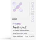 Mikroniseret DHEA Kvindelig naturlig plant- baseret fertilitet Supplement 90- 25 mg kapsler - 28 dages forsyning