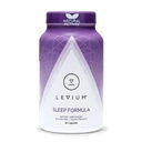 Levium Sleep Formula Supplements 124; Natural Relaxation Aid Kapsler med Melatonin, GABA, L-Theanin, Magnesium; 60 Count Flaske - 30 dages forsyning