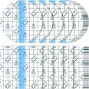 50 stykker vandtæt vedhæftede bandager Transparent Stretch bandager Beskyttende Clear Films Dressing Tattoo Cover Dressing Tape til Bruser Svømning (4 x 4 tommer)