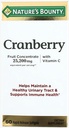 Nature 's Bounty Cranberry Kosttilskud, Understøtter urinveje og immunforsvar Sundhed, Softgels, 25,200 Mg, 60 Ct