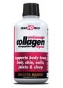 SUNDHEDSDIREKTØR Aminoshipt Sugar- Free Collagen Supplement - Høj potens Medicin- Grade Protein for hår, hud, negle & Joints, Grass- Fed, Non- GMO, Flydende Collagen - Glat Mango - 30 Fl Oz