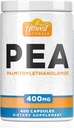 Palmitoylethanolamid Kapsler er 124; Pea 400mg er 124; 400 Pill Count er 124; fremmer naturlig inflammation og ubehag Relief