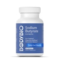 BodyBio Butyrate - Postbiotisk for Gut Health, fordøjelsesstøtte, Bloat, Gas & Forstoppelse Relief, Leaky Gut Reparation - Natrium + Butyric Acid Supplement for GI Wellness