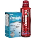iSatori L- Carnitin LS3 Mixed Berry 1500mg (32 Servere) & BioGenetisk Labs Forskolin Lean & Tone