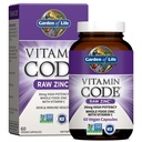Have of Life Zink Kosttilskud 30mg høj potens Raw Zink og C-vitamin Multimineral Supplement, Vitamin Code Vitaminer Trace Minerals & Probiotika til hud sundhed & immunforsvar, 60 Veganske kapsler