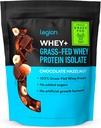 LEGION Whey + Protein Whey Isolate from Grass Fed Cows - Whey Protein Isolate Powder Low Calorie, Non- GMO, Sugar Free, Lactose and Gluten Free, All Natural Protein Powder for Men & Women, 30 Servere