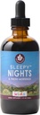 WishGarden Urter Sleepy Nights for Kids - All- Natural Herbal Sleep Aid Tinktur uden Melatonin, Organic Sleep Supplement med Passionflower & Schedlcap, Understøtter sikker og rolig dyb søvn, 4oz