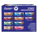 Quest Nutrition Ultimate Variety Pack Protein Bars, High Protein, Low Carb, Gluten Free, Keto Friendly, 12 Greve