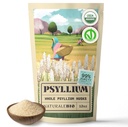 NaturaleBio Whole Psyllium Husk. 12 oz. 99% Psyllium Seed Husk. Naturfibre supplement. USDA Organic Certified. Produceret i Indien. Gluten Free, Keto, Paleo, Vegansk Diets. Probiotika