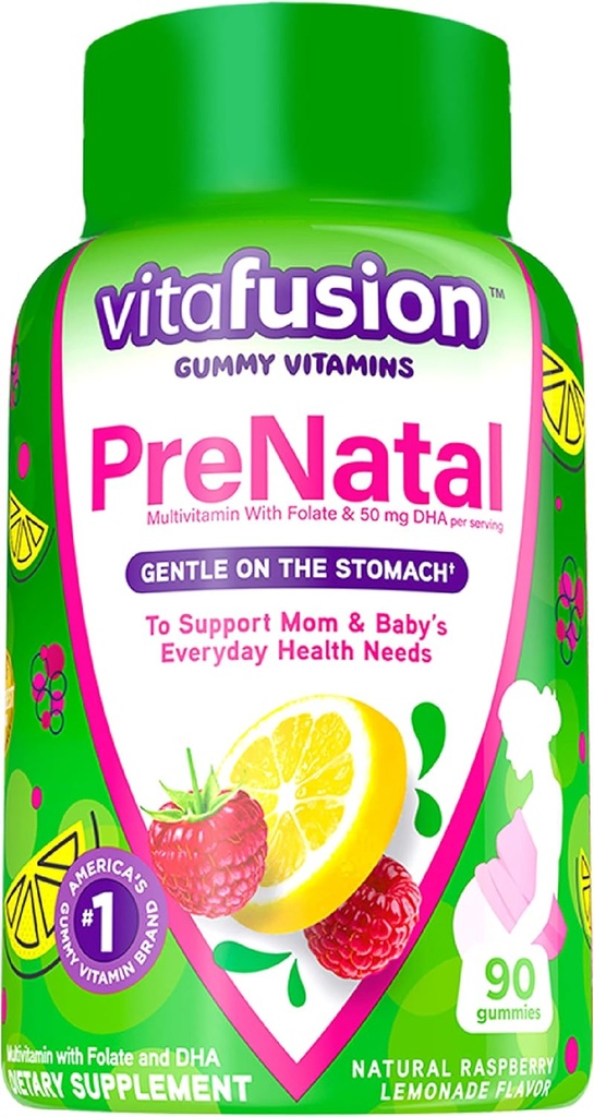 Præ- Seed Fertilitet Smøremiddel og vitafusion 90 Grev Prenatal Gummy Vitaminer med folat, DHA, og essentielle næringsstoffer til graviditet sundhed
