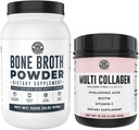 Venstre kyst Performance 2lb Pure Bone Broth og 1lb Multi Collagen Powder