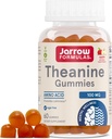 Jarrow Formulas ® Theanine 100 mg Gummies, Kosttilskud, der fremmer Calmness, 60 Apple- smag Gummies, 60 dages forsyning