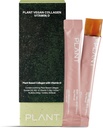 Vegan Collagen med D3- vitamin (15 sticks) - Plant- baseret Collagen Jelly supplement, Low- Molecular Collagen Peptider, Koreansk Skincare. Citrus Yuzu Flavor.