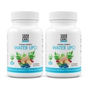 Ja, du kan! Natural Water Lipo Pills - Diuretisk rensning med elektrolytter og vitaminer - Hjælper med vandretention - Glutenfri, 21 kapsler per flaske (2 pakke)
