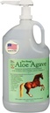 Doc Hoag 's Aloe Vera + Agave Premium Horse Supplement - Made in USA - Original Udder Balm - Natural Gastric Support for Heste & Store Dyr - Stress Relief & Ulcer Care, 128 Fl Oz.