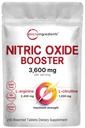 Nitrooxide Kosttilskud til mænd og kvinder 3,600mg, 240 bisekterede tabletter
