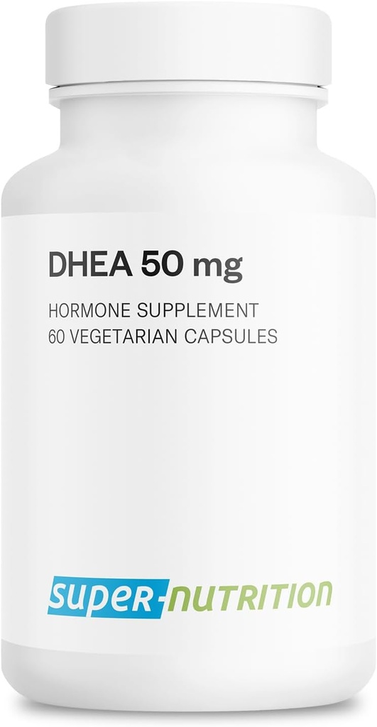 Supersmart DHEA 50mg per dag - DHEA tillæg for kvinder og mænd