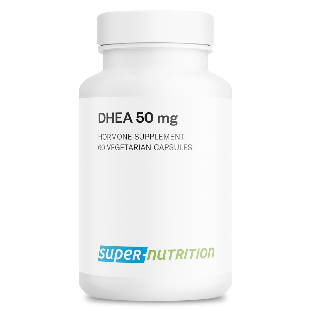 Supersmart DHEA 50mg per dag - DHEA tillæg for kvinder og mænd