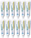 Globe (12 Pack) Triple Antibiotisk Førstehjælp Salve 1 oz, Førstehjælp Antibiotisk Salve, 24-timers infektion beskyttelse, Sårpleje behandling for mindre Scrapes, Burns og Cuts