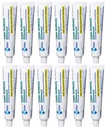 Globe (12 Pack) Triple Antibiotisk Førstehjælp Salve 1 oz, Førstehjælp Antibiotisk Salve, 24-timers infektion beskyttelse, Sårpleje behandling for mindre Scrapes, Burns og Cuts