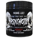Insane Labz psykotisk sort udgave Mid Stimulant Pre Workout Powder, Energy Focus Pumper, Indfyldt med Creatin Beta Alanine Taurine Fueled by AMPiberry, 35 Servere (Watermelon)