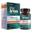 MyIron ProClinical by Renhed Products - Iron (FerroBisglycinate Chelelat) + C-vitamin (PureWay- C) - Genert på Maven - kontrolleret absorption - fremmer sunde røde blodceller - 30 greve (1)