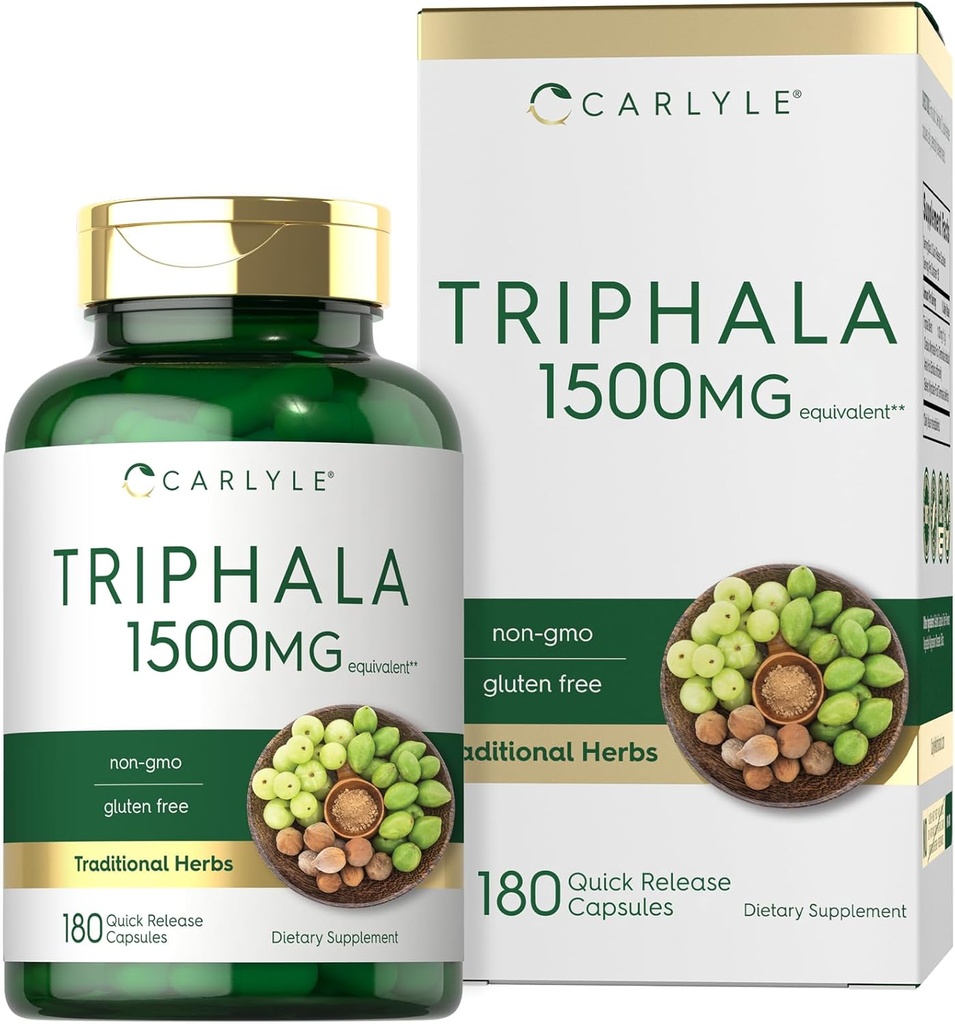 Carlyle Triphala Capsules 1500mg