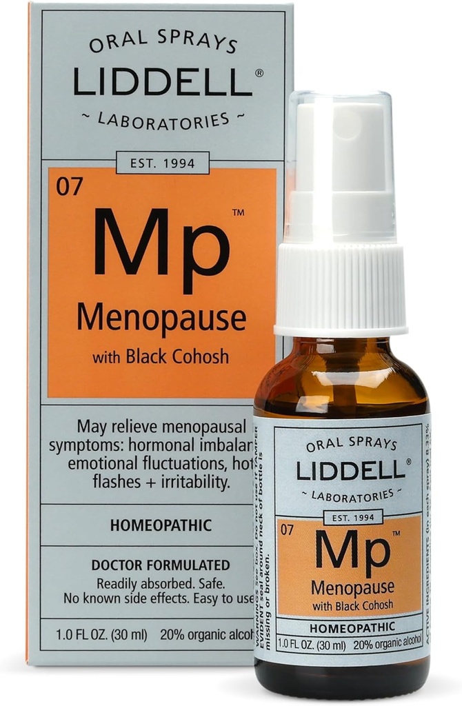 Liddell Homøopatisk Menopause Spray, 1 Ounce