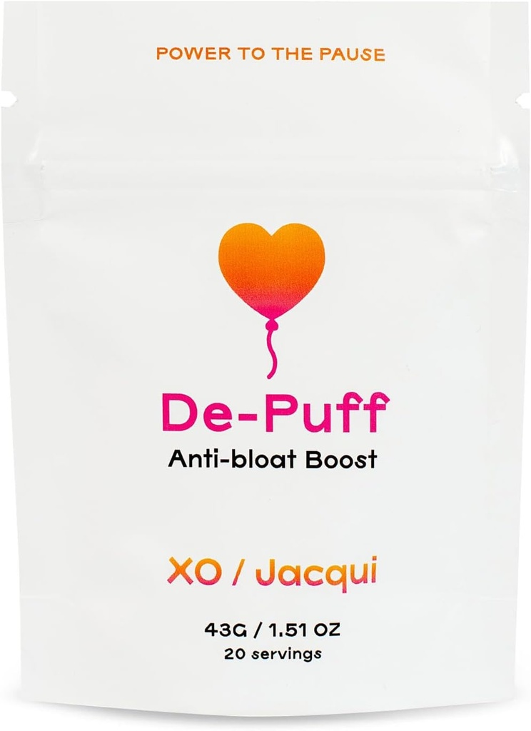 De- Puff Menopause Support for Bloating & Ditagestion - Add- on Booster for Protein Powder - Organic Vegan Menopause Relief for Menopause Symptomer - med Apple Cider Vincils, Kelp Powder & Cuckumber Powder