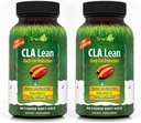 Irwin Naturals CLA Lean Body Fat Reduction - hjælper med at reducere kropsfedt & øge muskel Tone - 80 flydende blød- geler (pakke med 2)