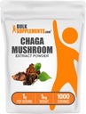 BulkSupplements.com Chaga Mushroom Extract Powder - Mushroom Supplement, from Chaga Mushrooms - 1000mg of Chaga Powder Extract per Serving, Gluten Free (5 Kilograms - 11 lbs)