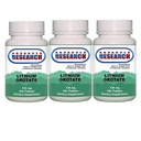 Dr. Hans Nieper Lithium Orot Tablets, 120 mg, 3Pack (200 Tæl hver)