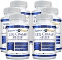 Forskning Verificerede ben kramper - Magnesium, B Vitamin, Ingefær, Kamille, BioPerine - Circulation Support - Vegan - 6 Måned Supply